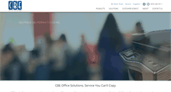 Desktop Screenshot of cbeofficesolutions.com